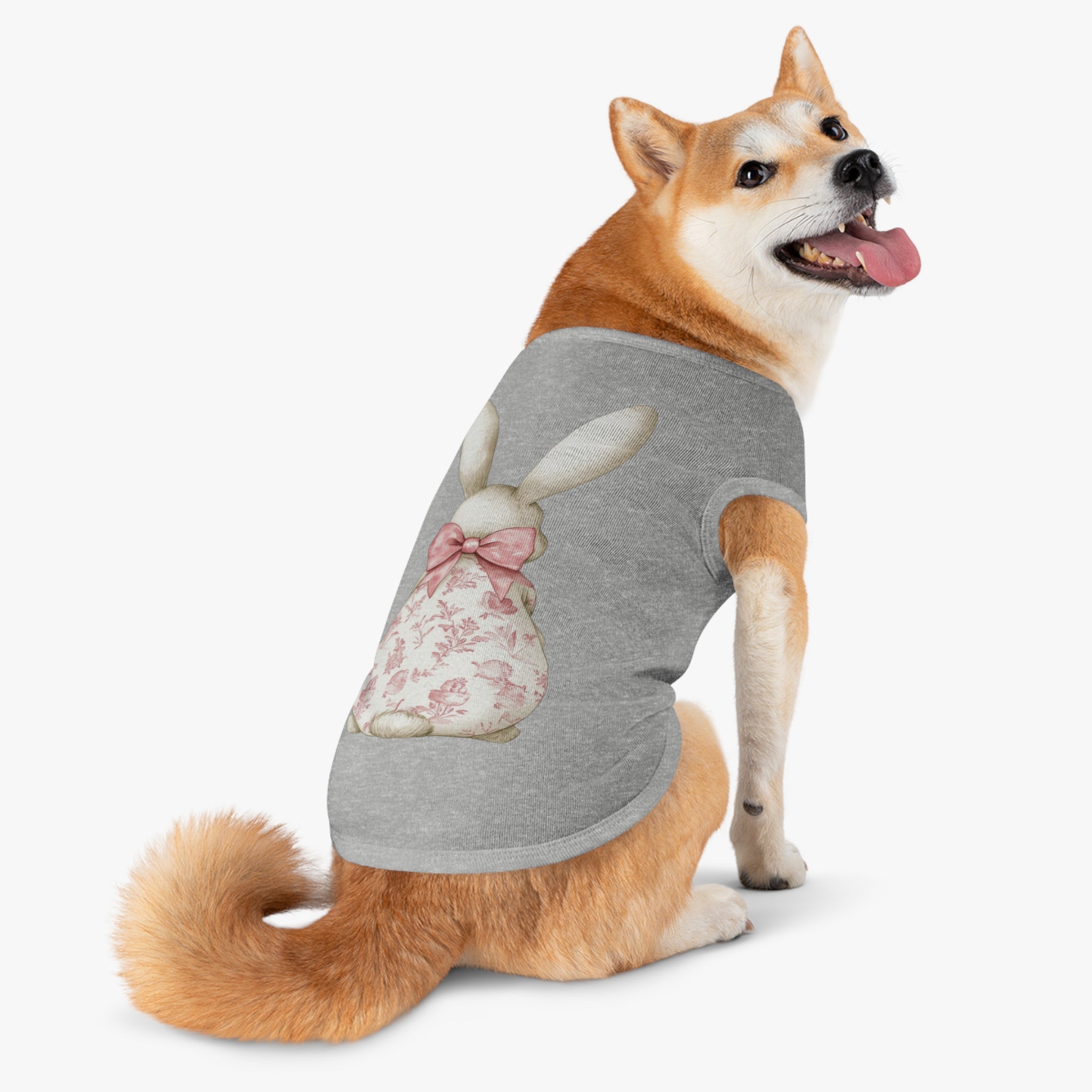Easter Bunny Coquette Pet Tank Top