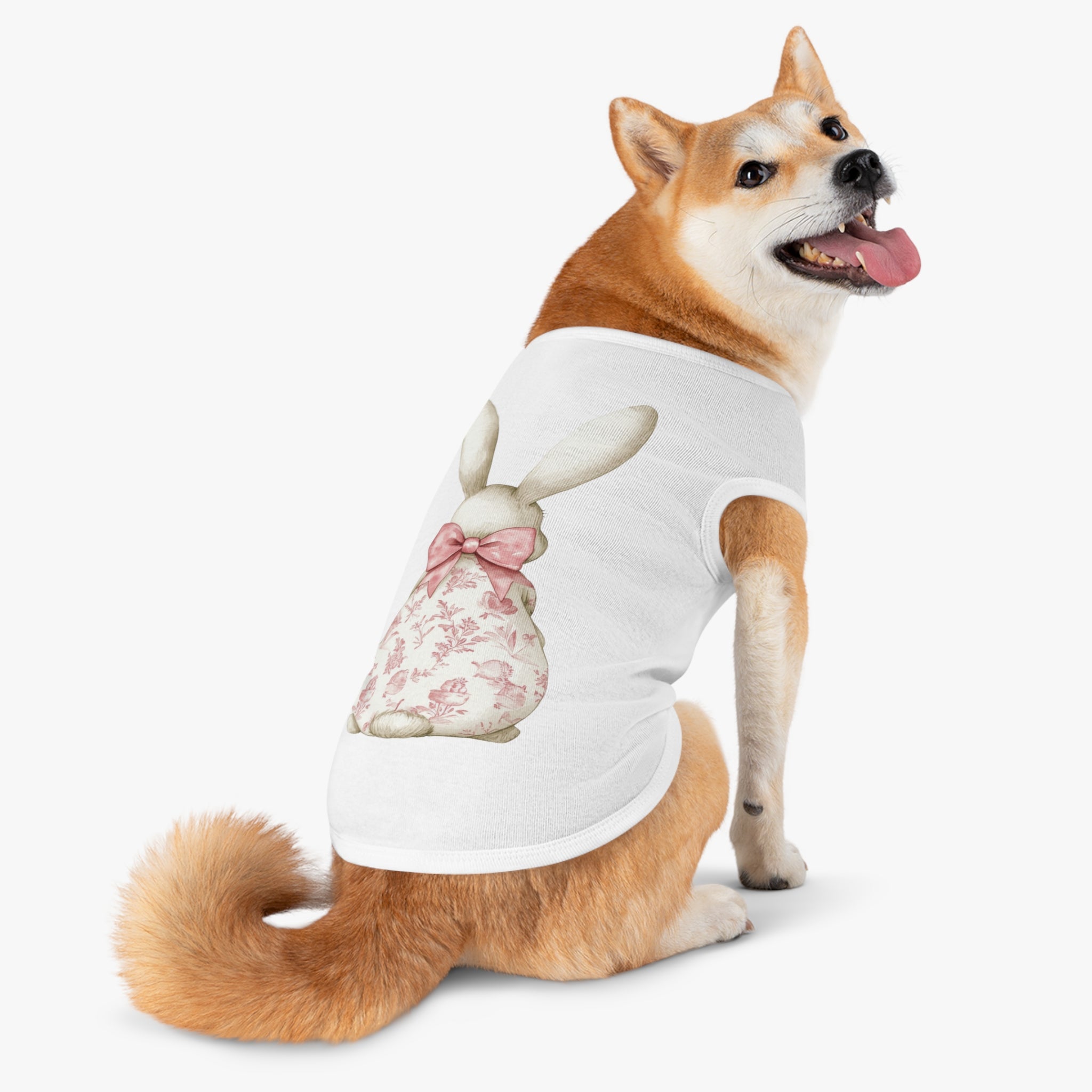 Easter Bunny Coquette Pet Tank Top