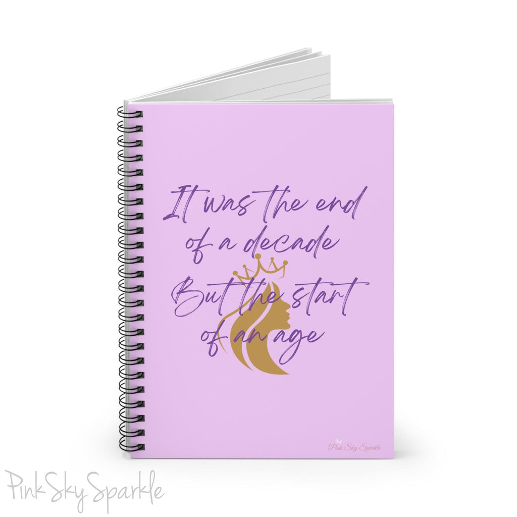 End of Decade - Start of Age Spiral Notebook