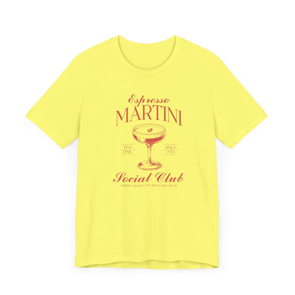 Espresso Martini Social Club Unisex T-shirt