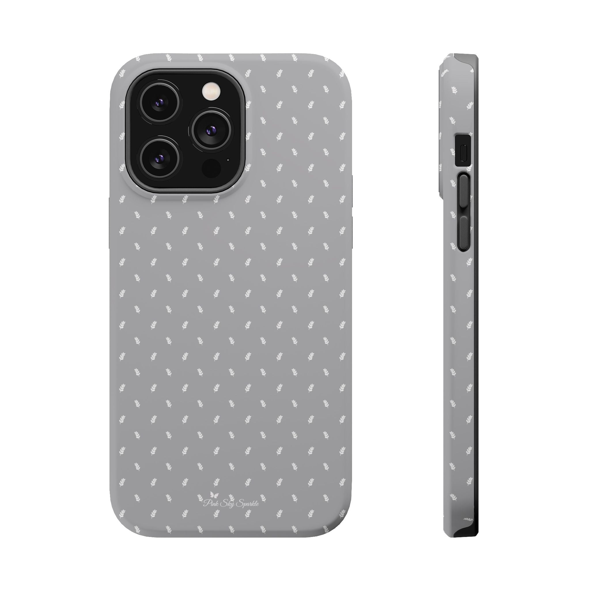 Feather Grey Magnetic iPhone Case
