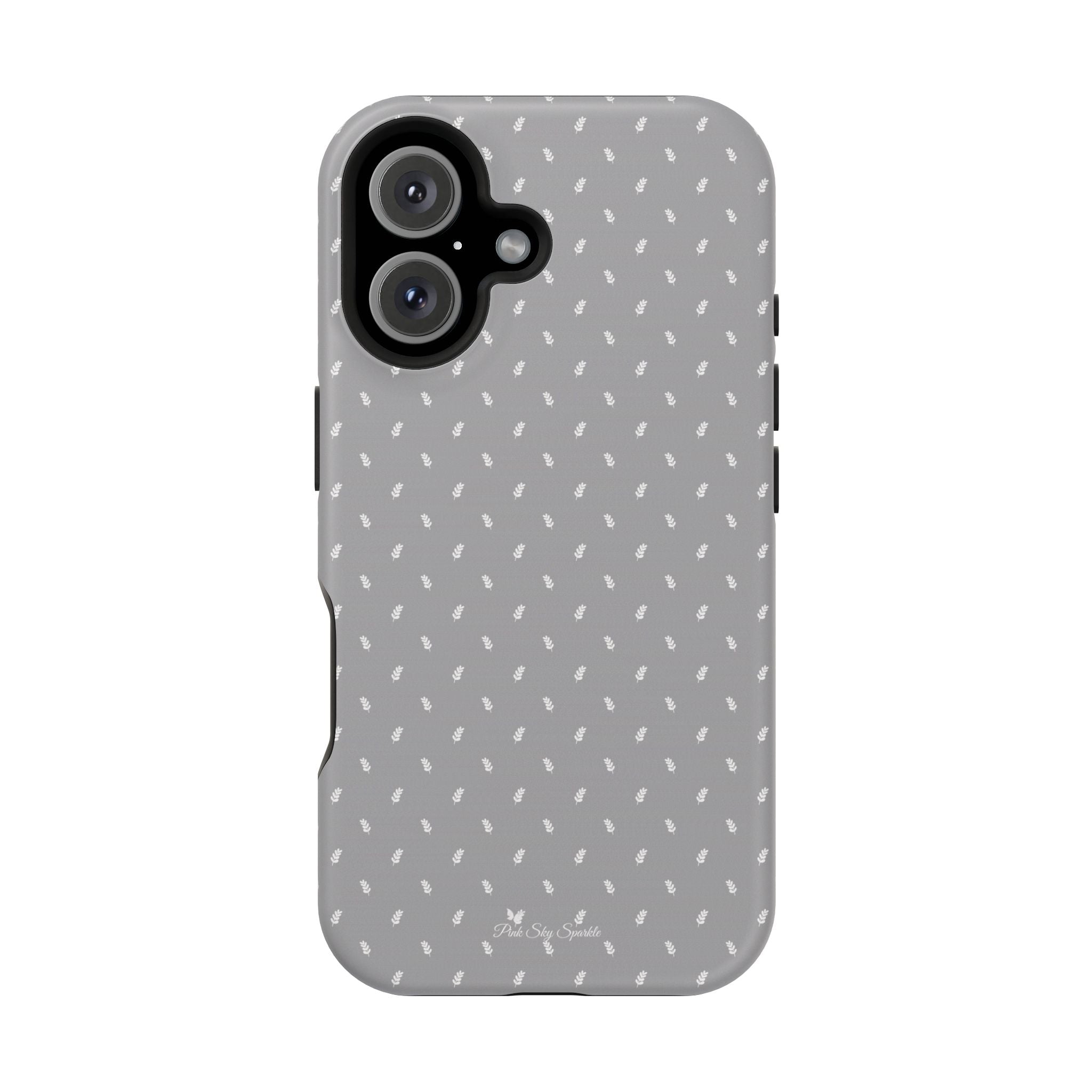 Feather Grey Magnetic iPhone Case