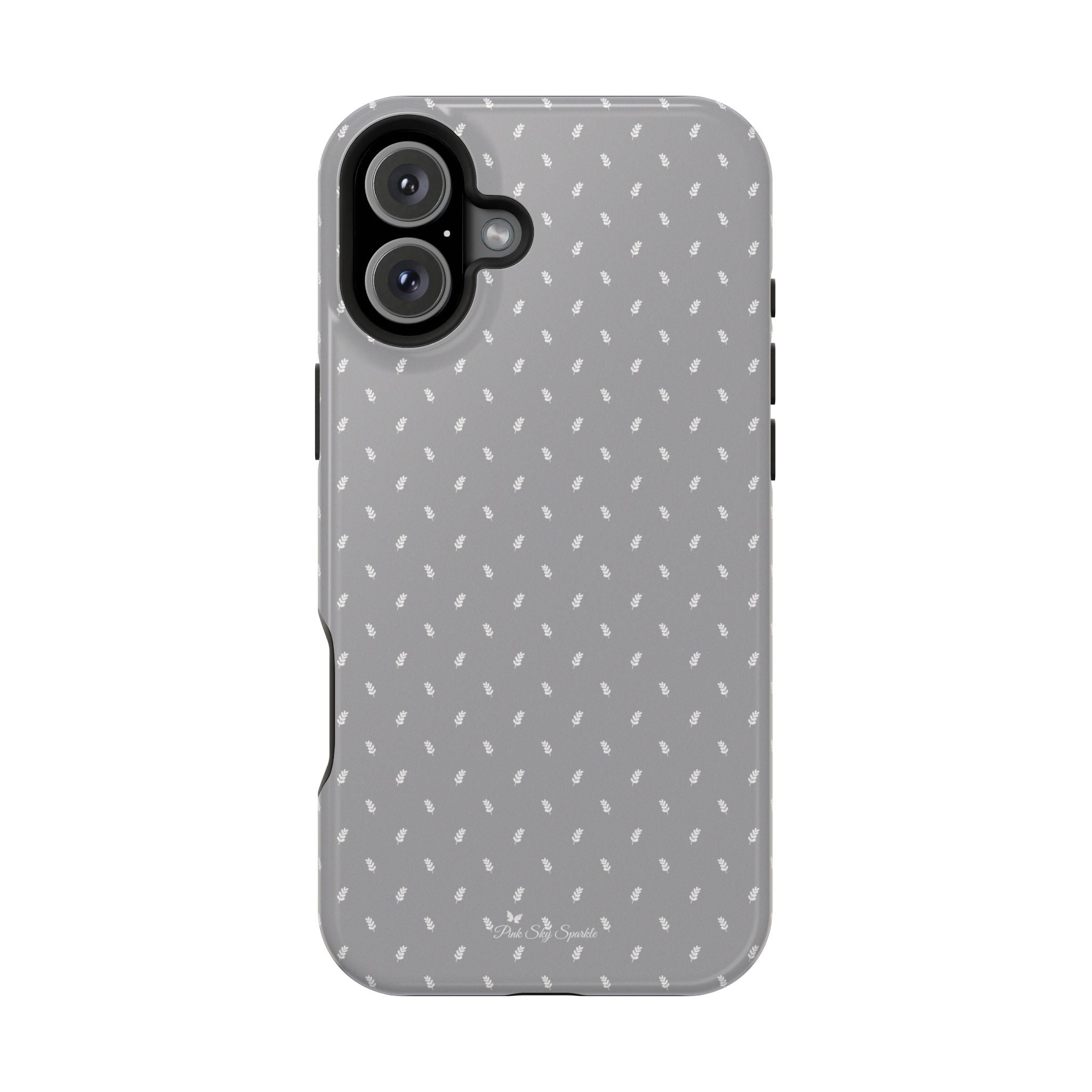 Feather Grey Magnetic iPhone Case