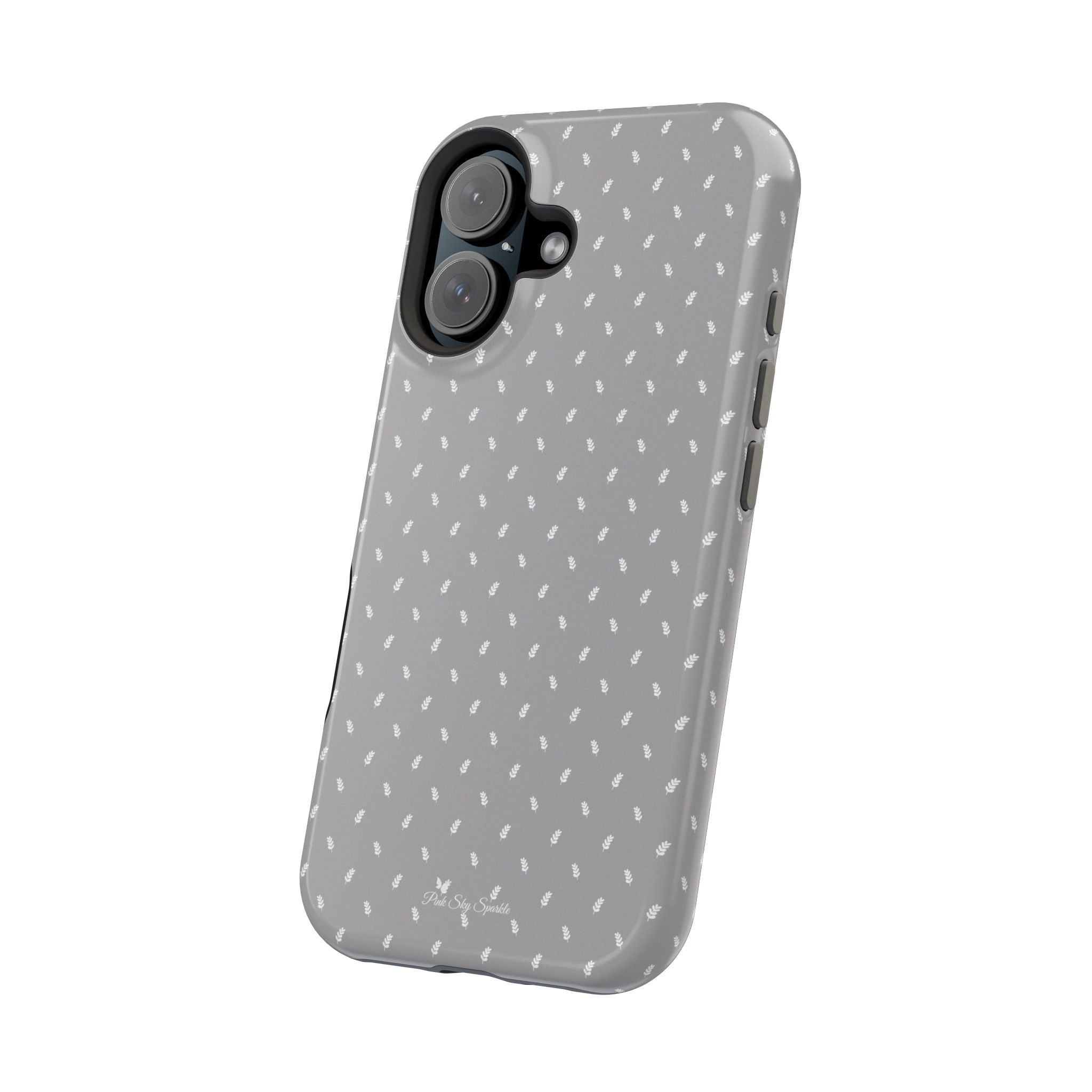 Feather Grey Magnetic iPhone Case