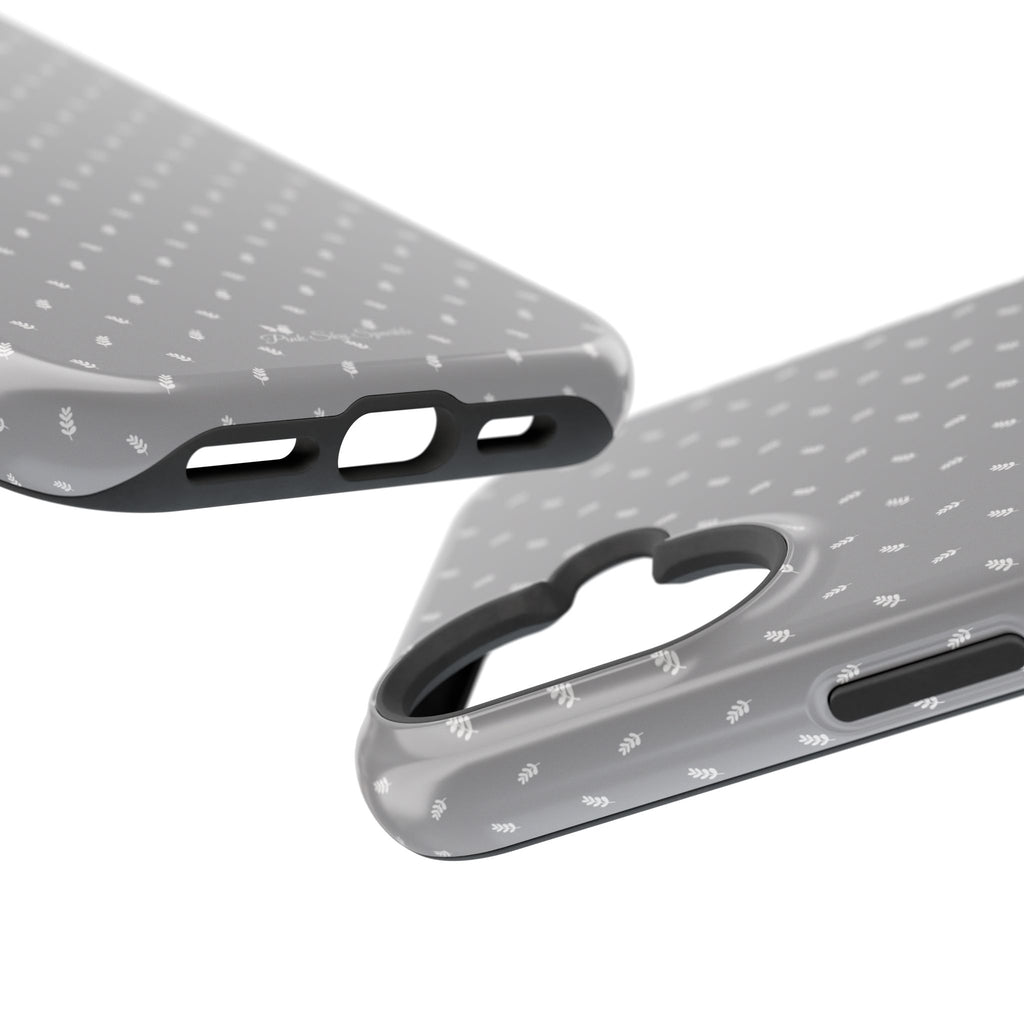 Feather Grey Magnetic iPhone Case