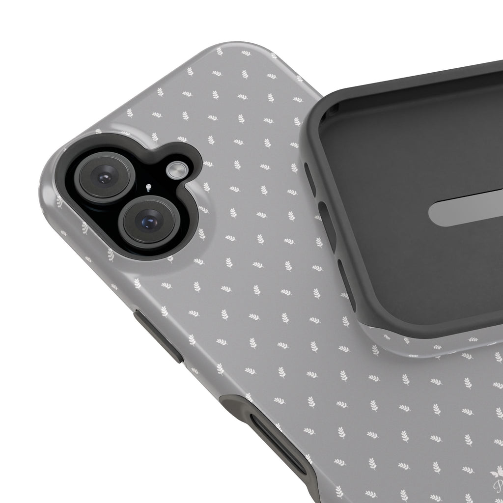 Feather Grey Magnetic iPhone Case