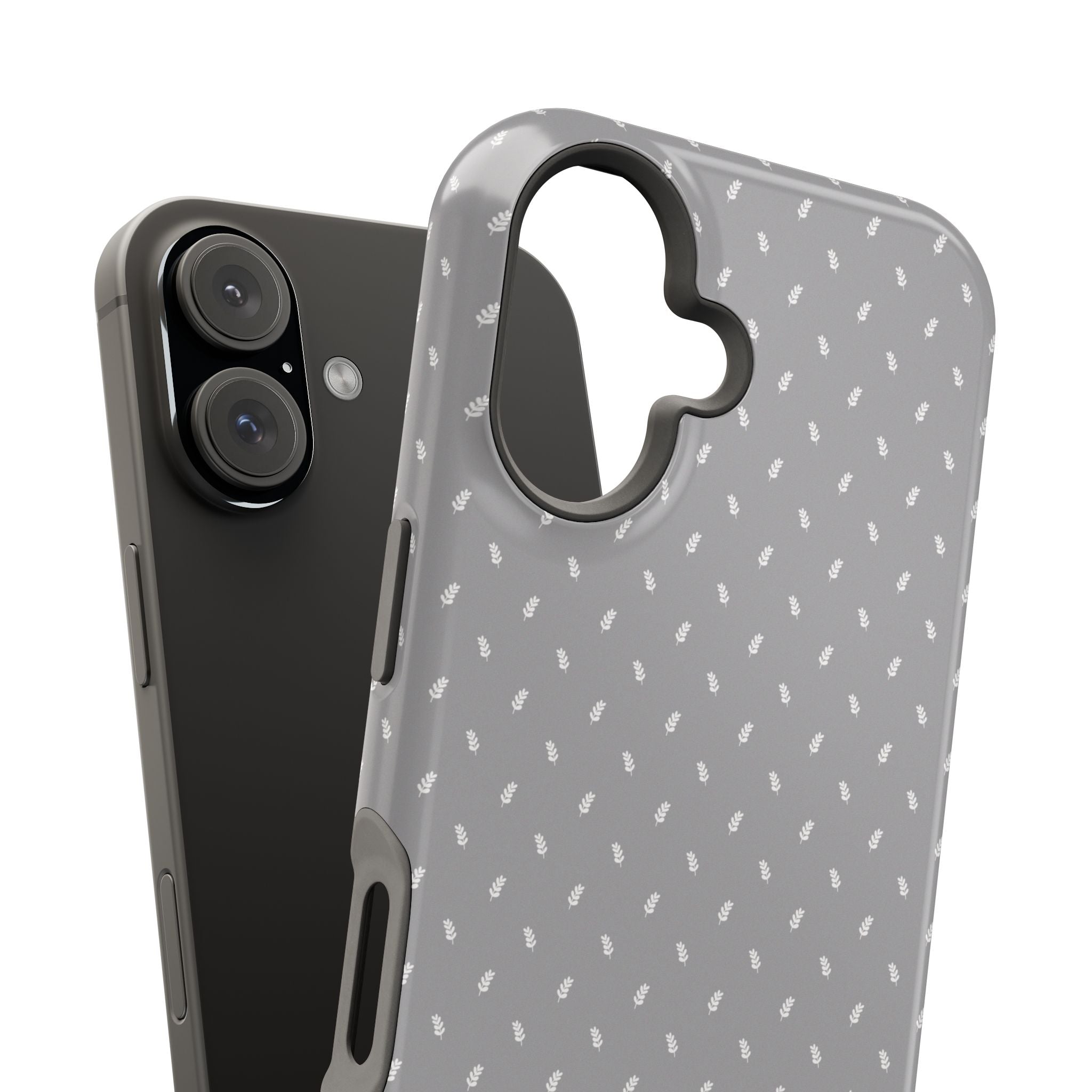 Feather Grey Magnetic iPhone Case