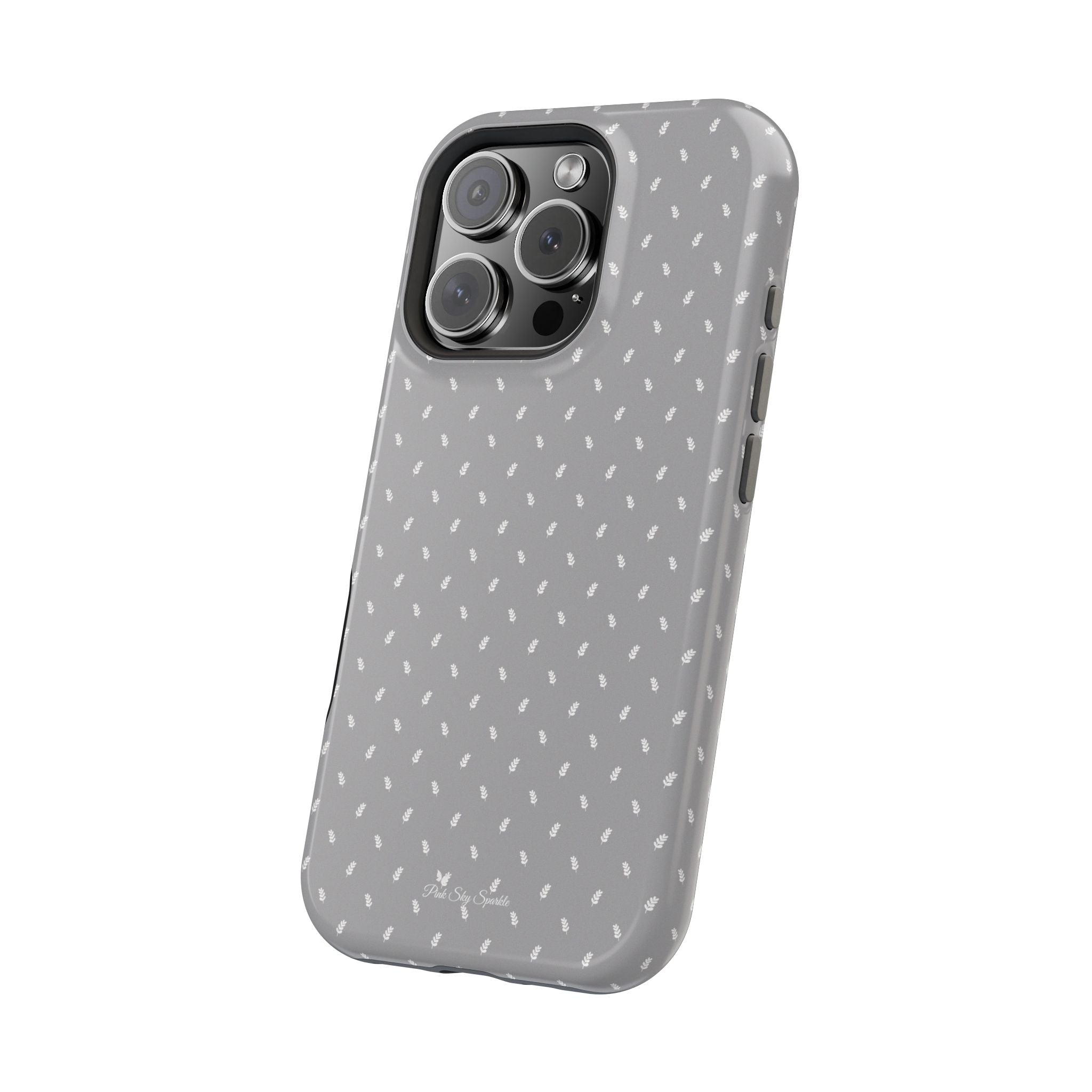 Feather Grey Magnetic iPhone Case