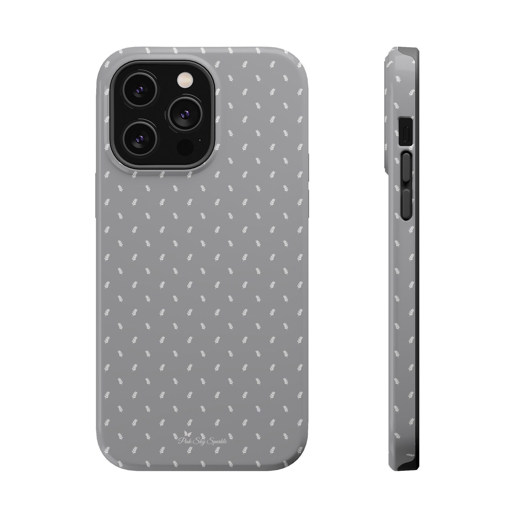 Feather Grey Magnetic iPhone Case