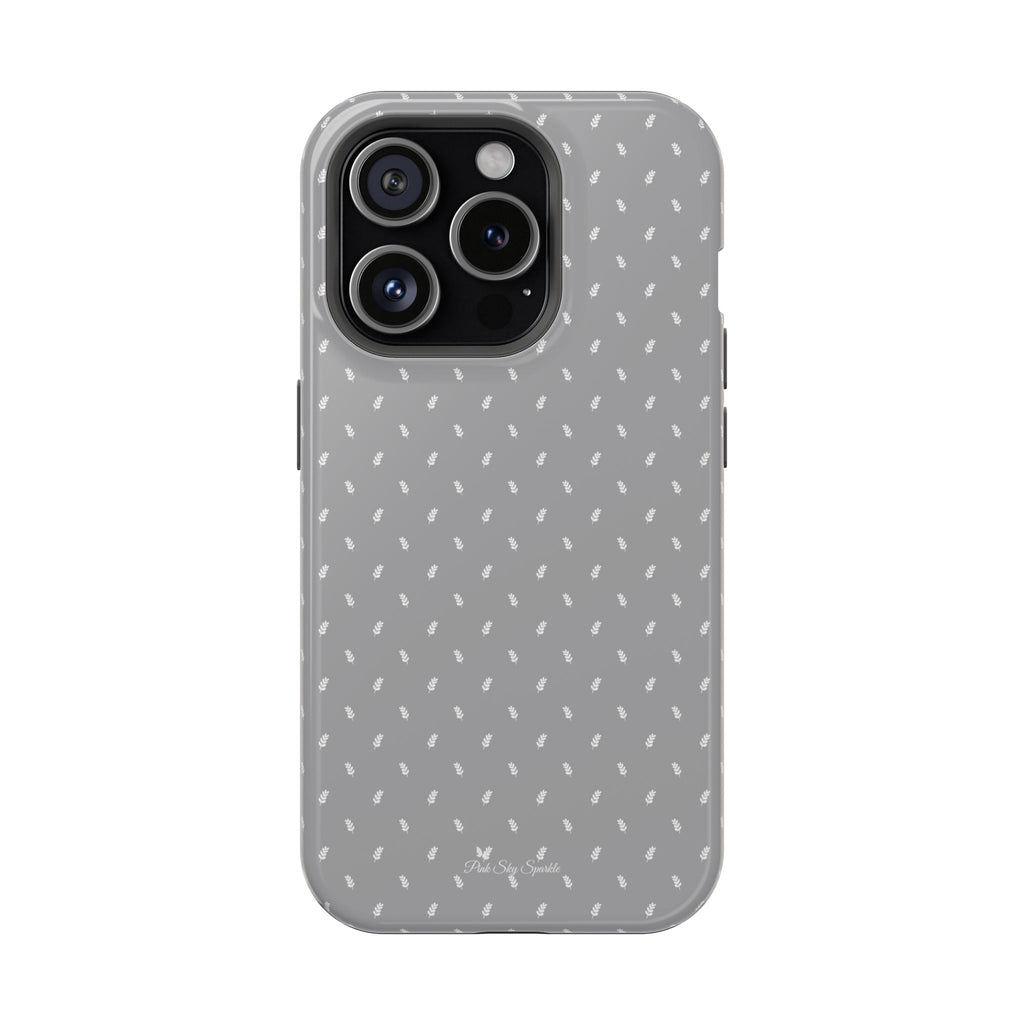 Feather Grey Magnetic iPhone Case