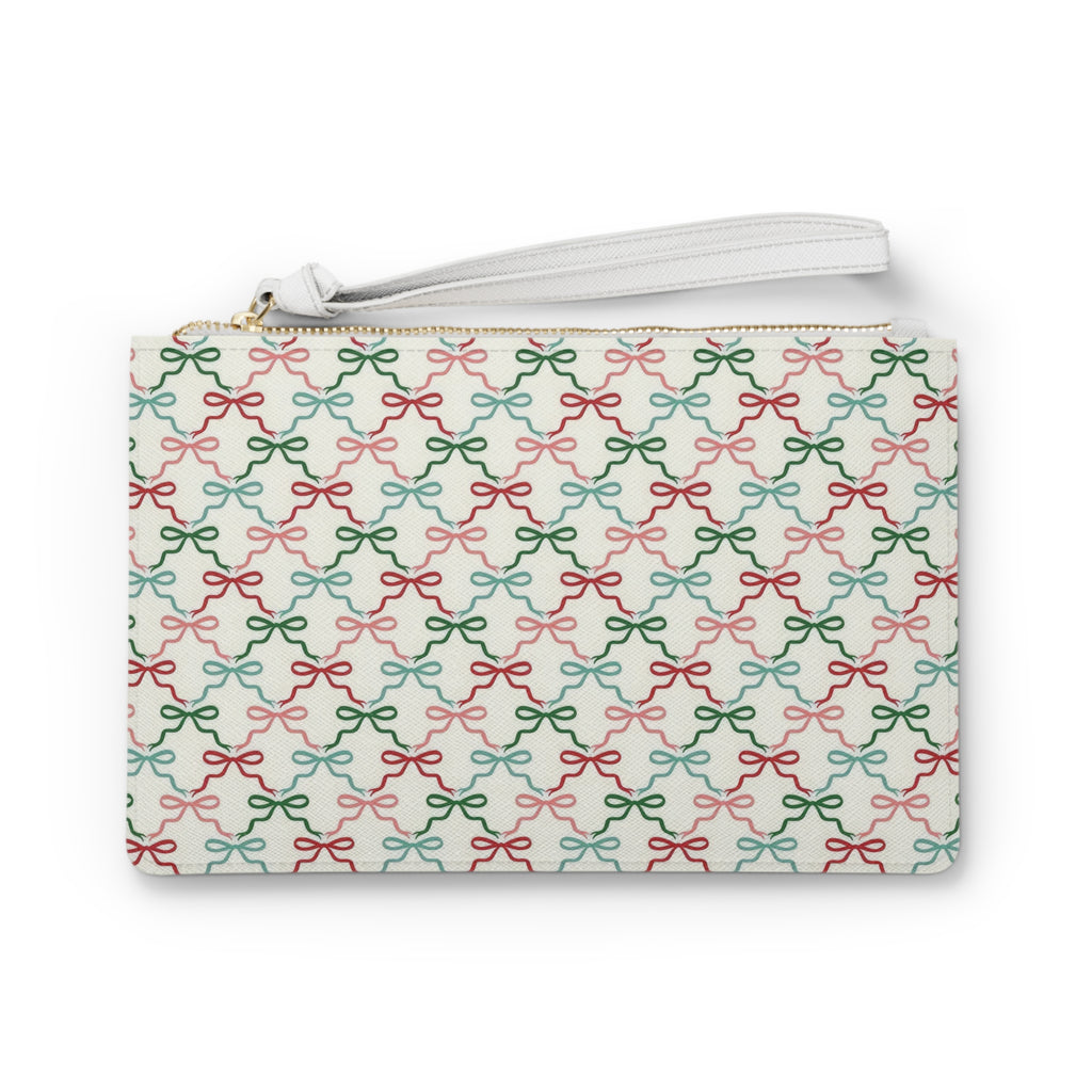 Festive Bows Clutch Bag