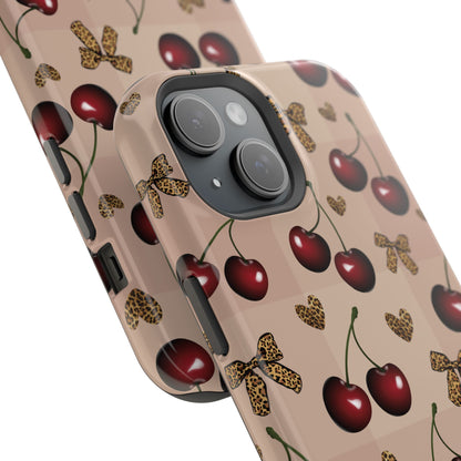 Fierce Cherries Magnetic iPhone Case