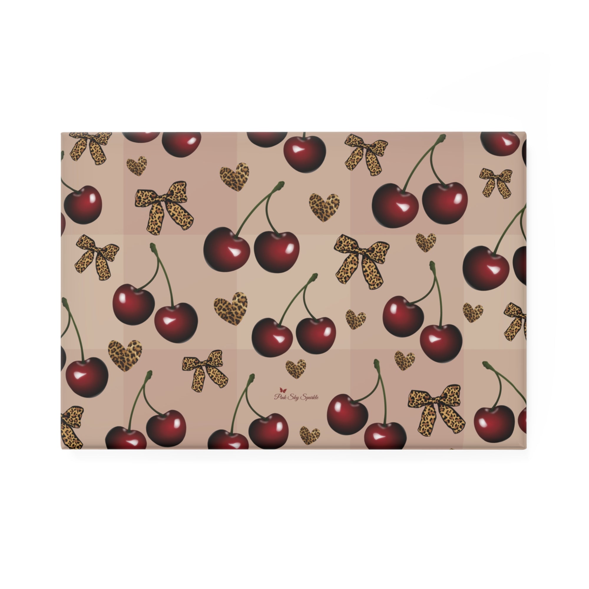 Fierce Cherries Rectangular Button Magnet