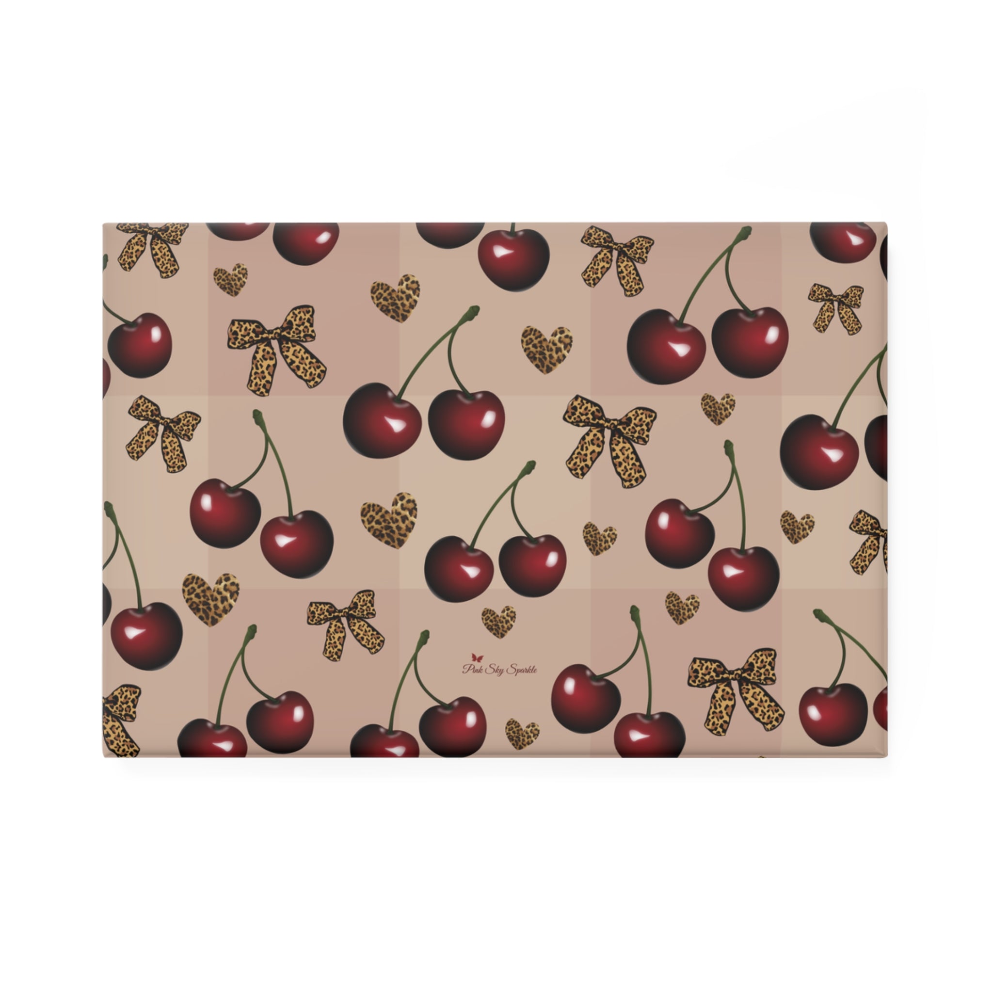 Fierce Cherries Rectangular Button Magnet
