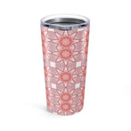 Floral Stars 20 oz Travel Tumbler