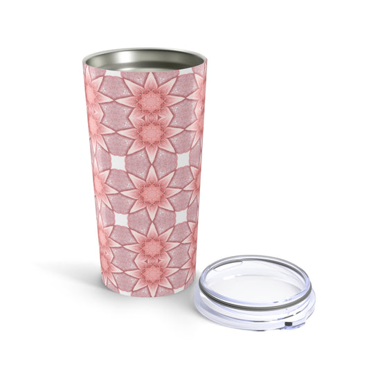 Floral Stars 20 oz Travel Tumbler