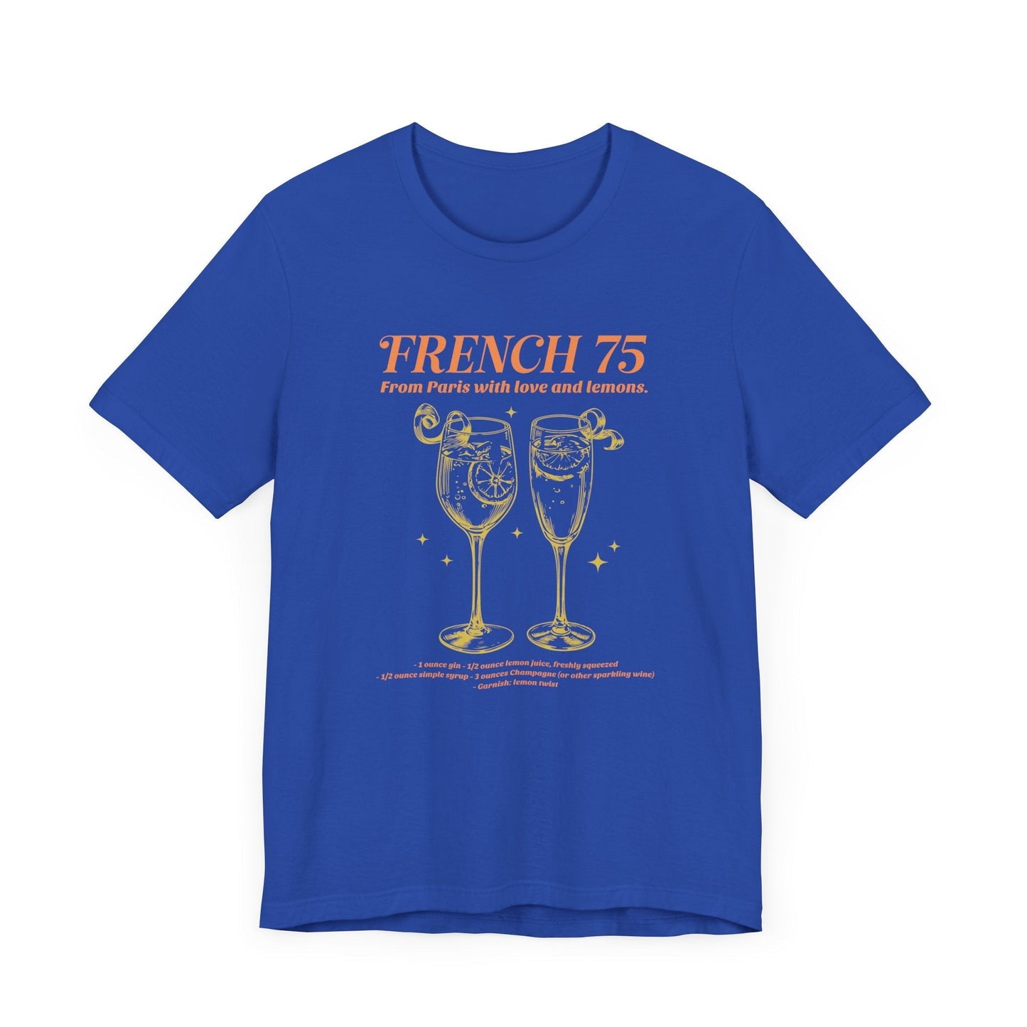 French 75 "From Paris with Love and Lemons" T-shirt