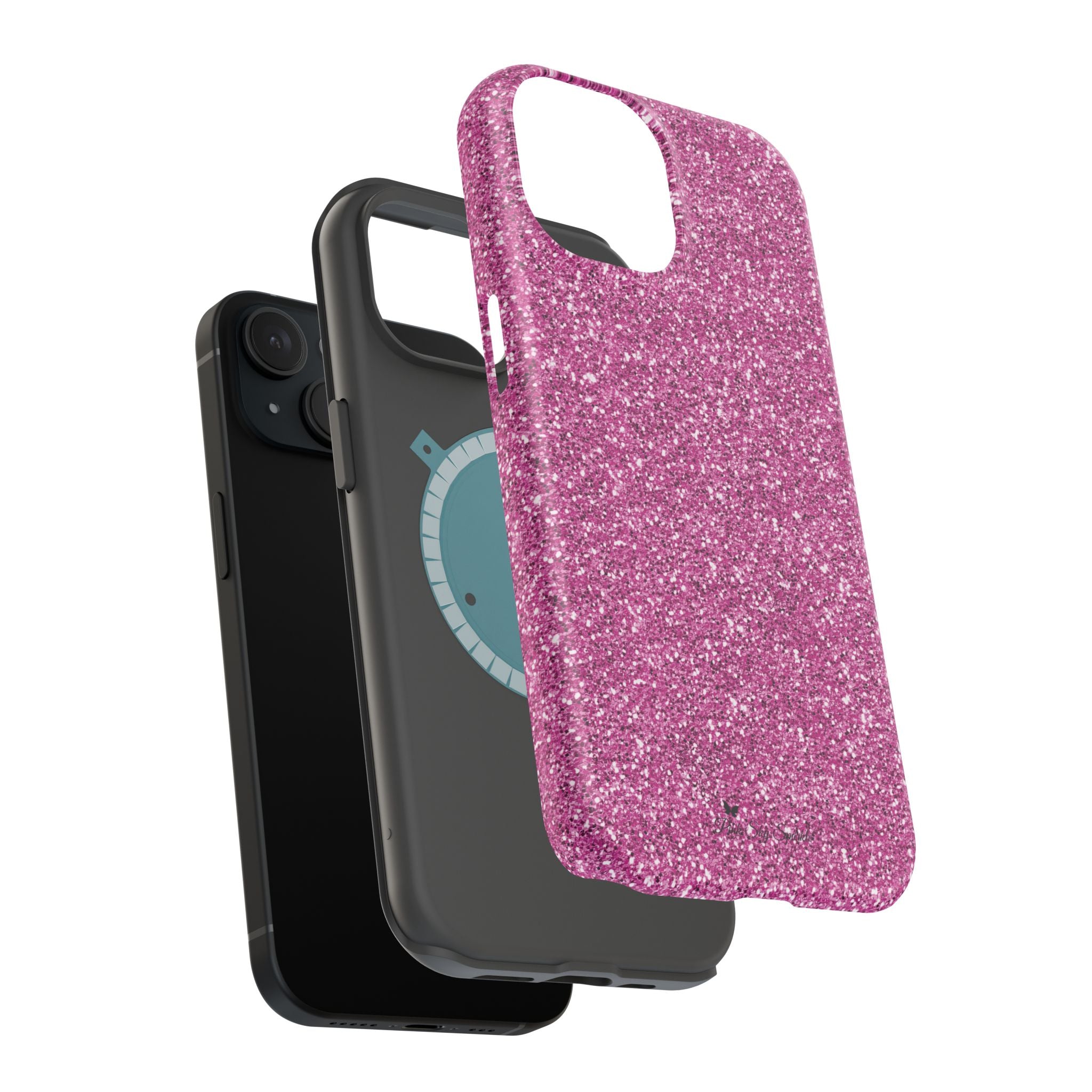 Fuchsia Flash Magnetic iPhone Case