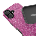 Fuchsia Flash Magnetic iPhone Case