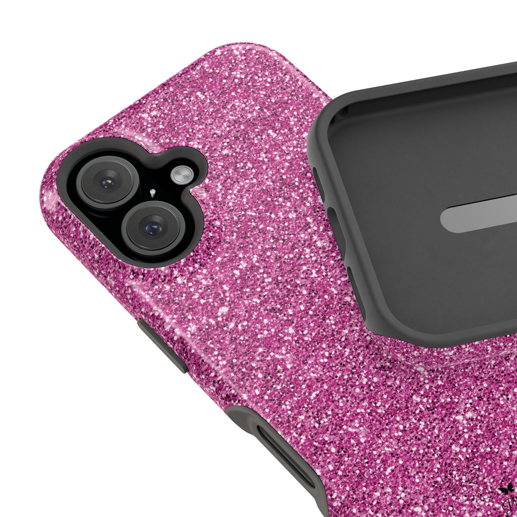 Fuchsia Flash Magnetic iPhone Case