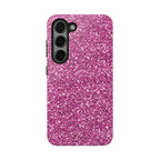 Fuchsia Flash Tough Samsung Galaxy Phone Case