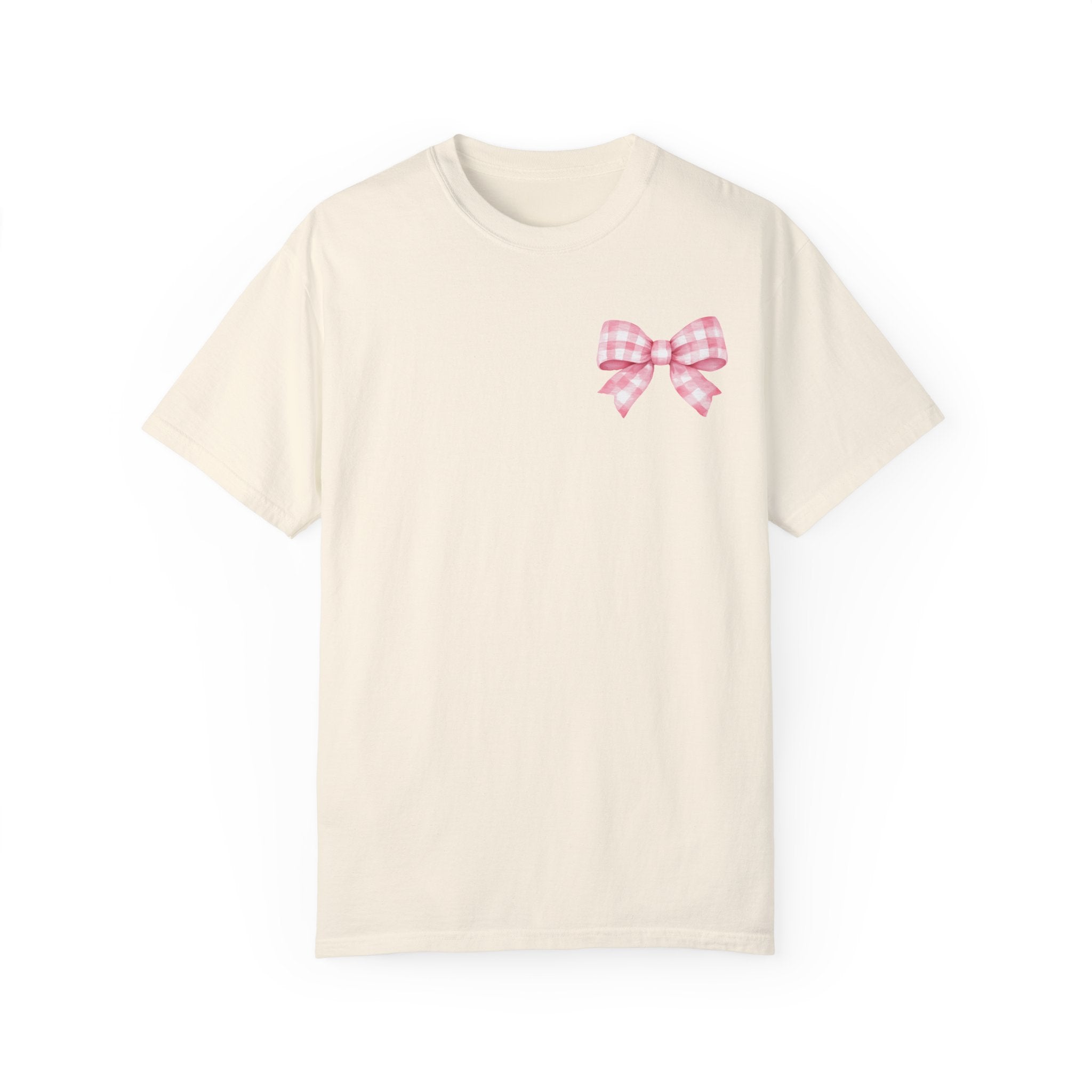 Gingham Bow T-shirt