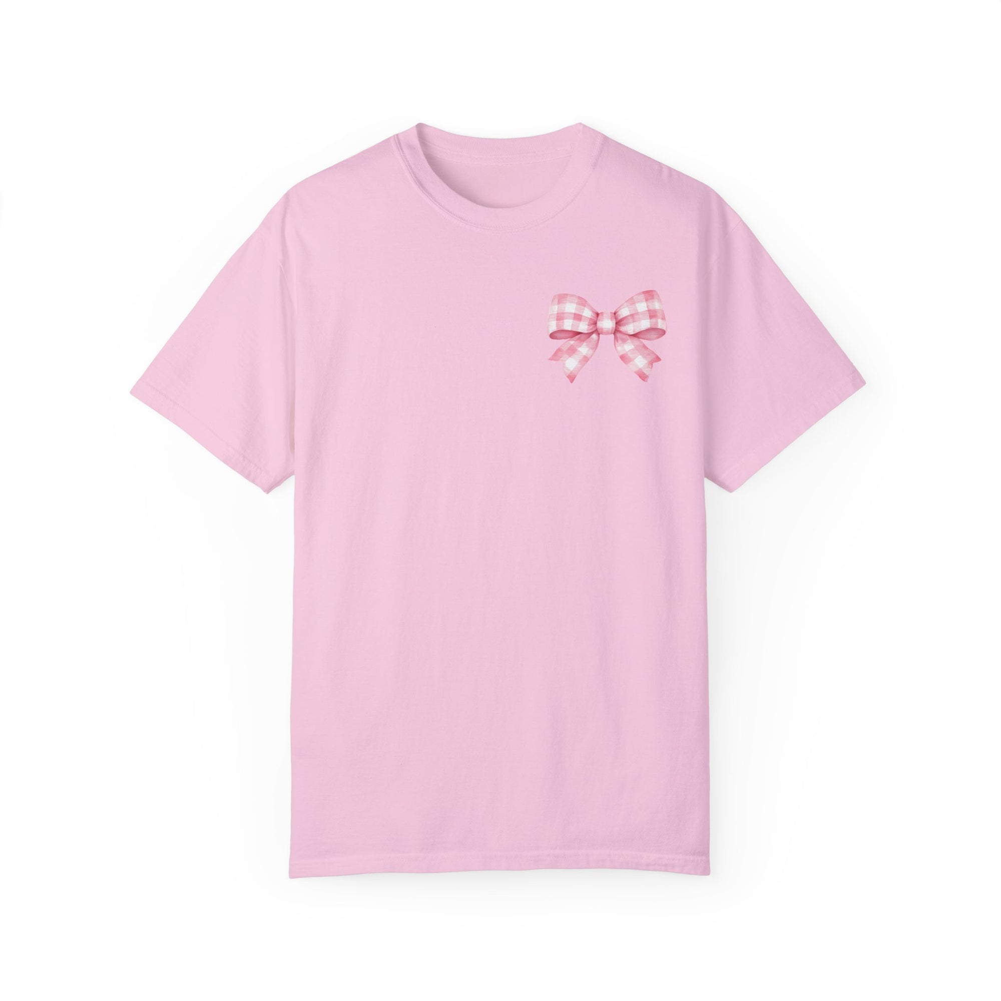 Gingham Bow T-shirt
