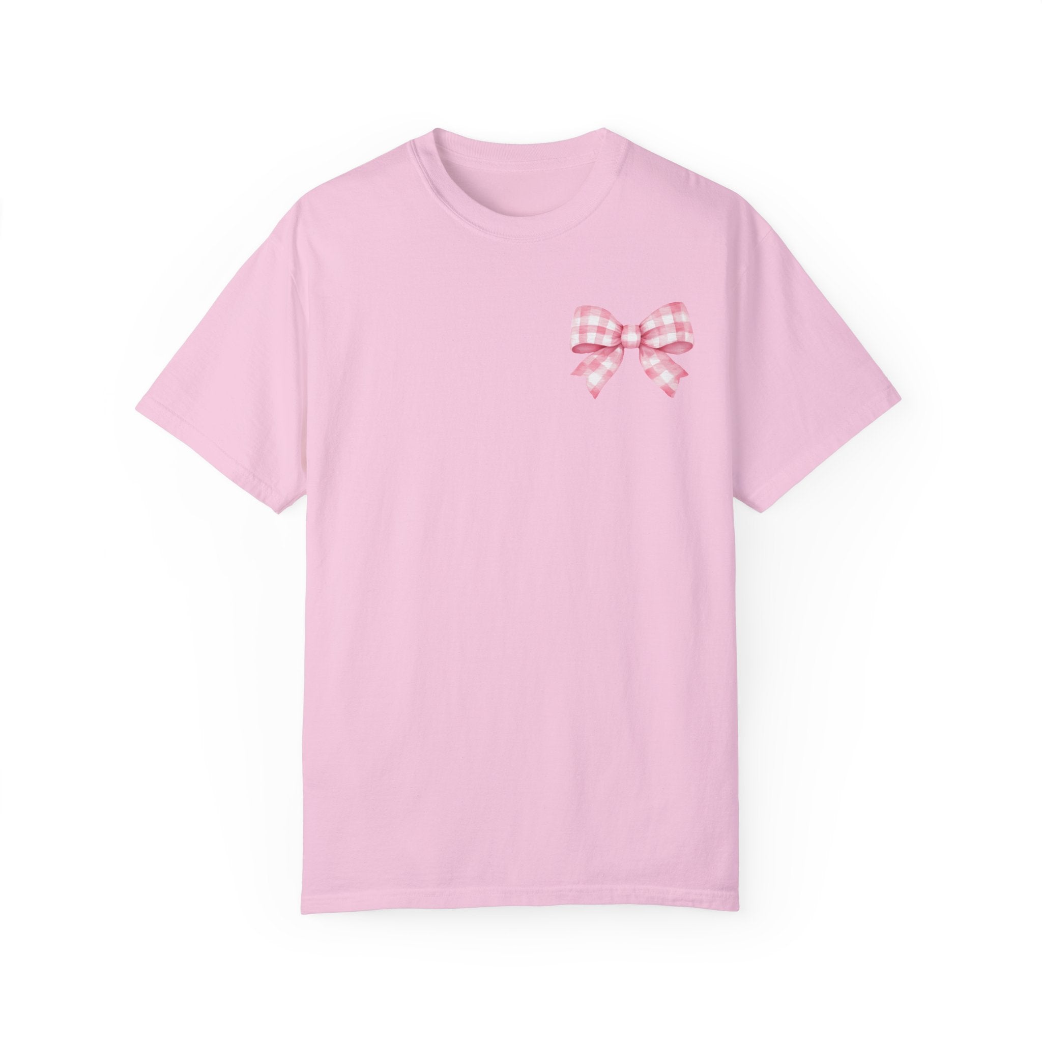 Gingham Bow T-shirt