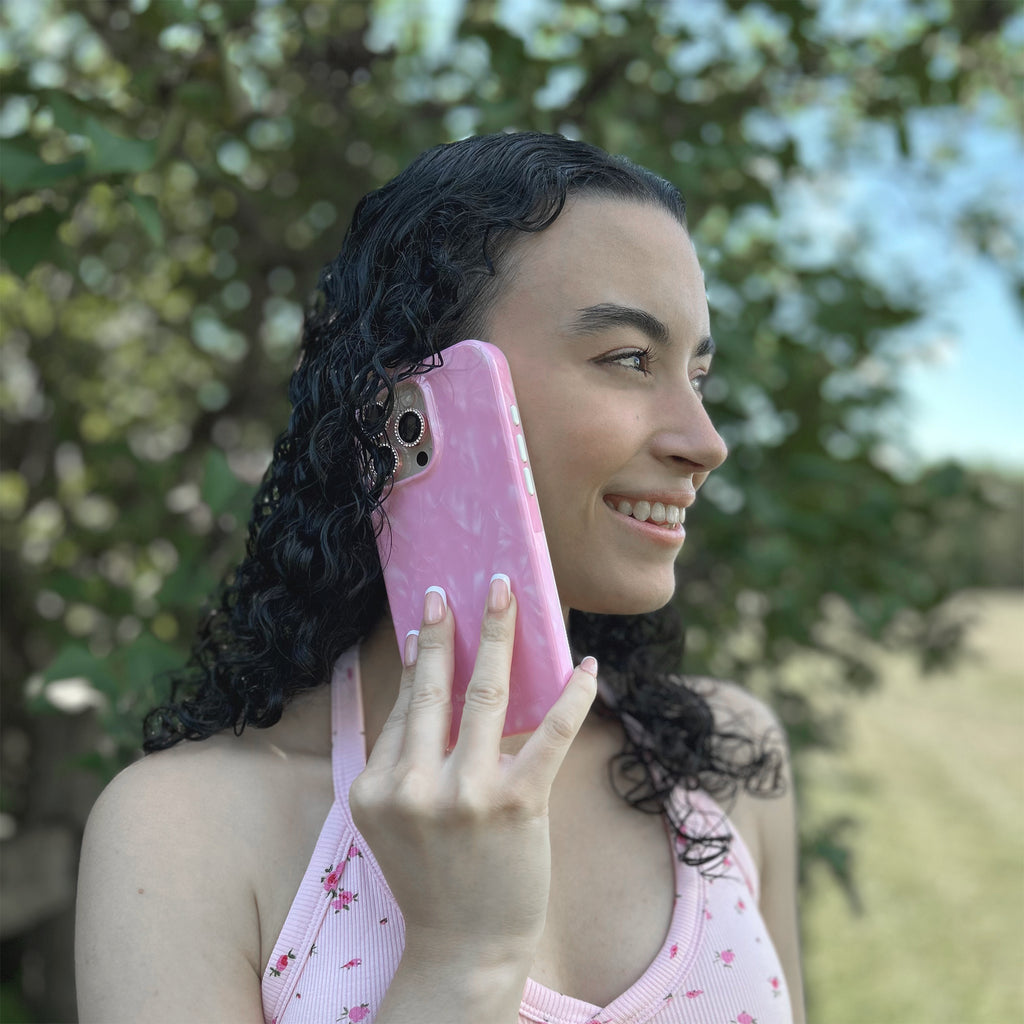 Glossy Girl Premium Pink MagSafe Case for iPhone 16 Pro Max