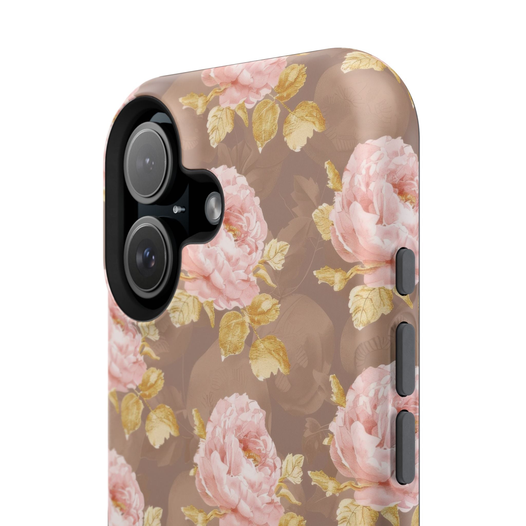 Golden Bloom Magnetic iPhone Case