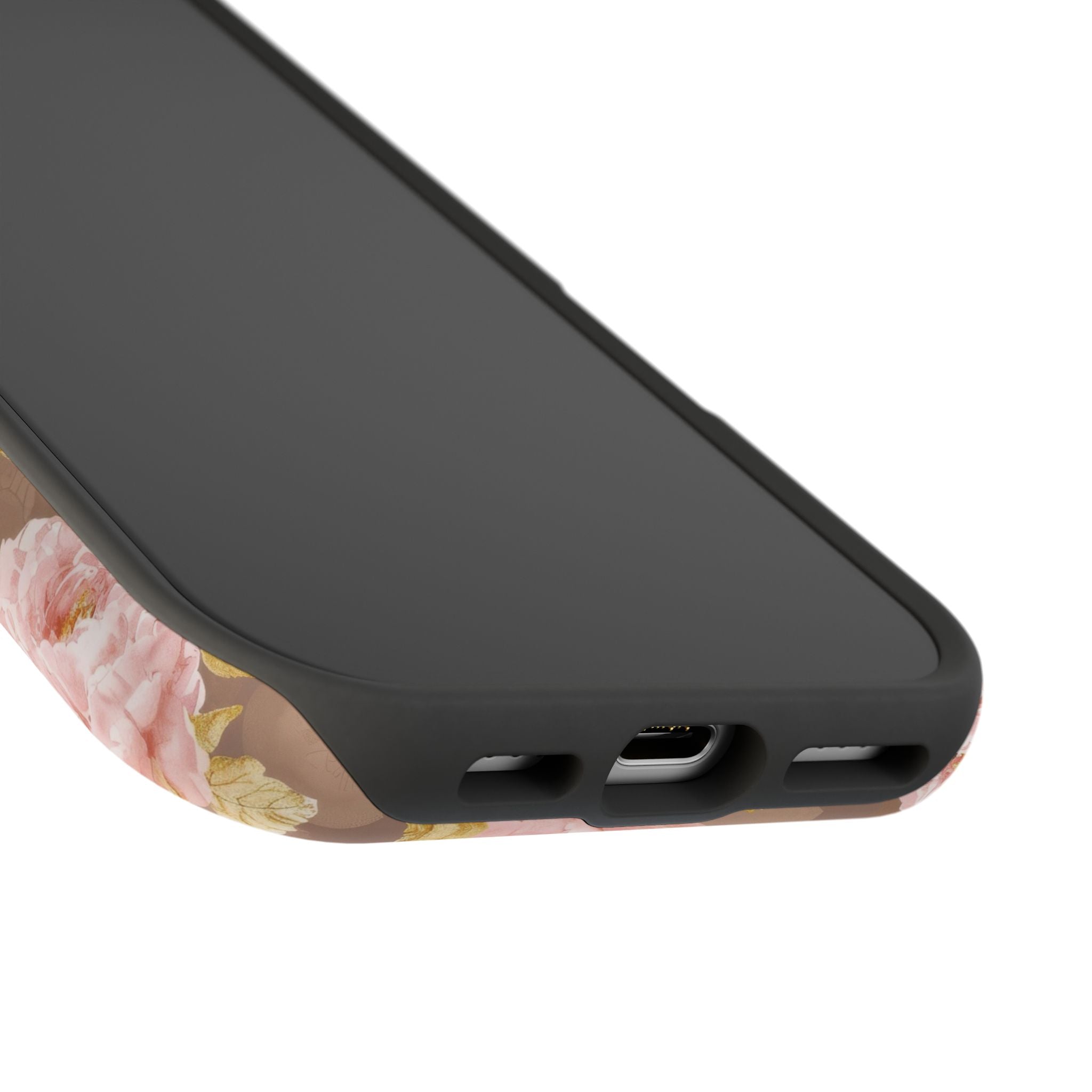 Golden Bloom Magnetic iPhone Case