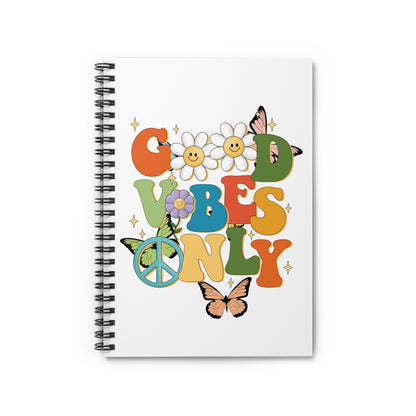 Good Vibes Only Spiral Notebook