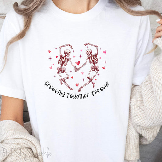 Grooving Together Forever T-shirt