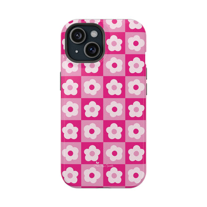 Groovy Checkers Magnetic iPhone Case