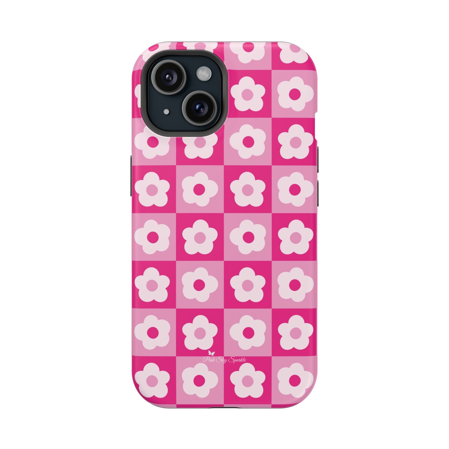 Groovy Checkers Magnetic iPhone Case