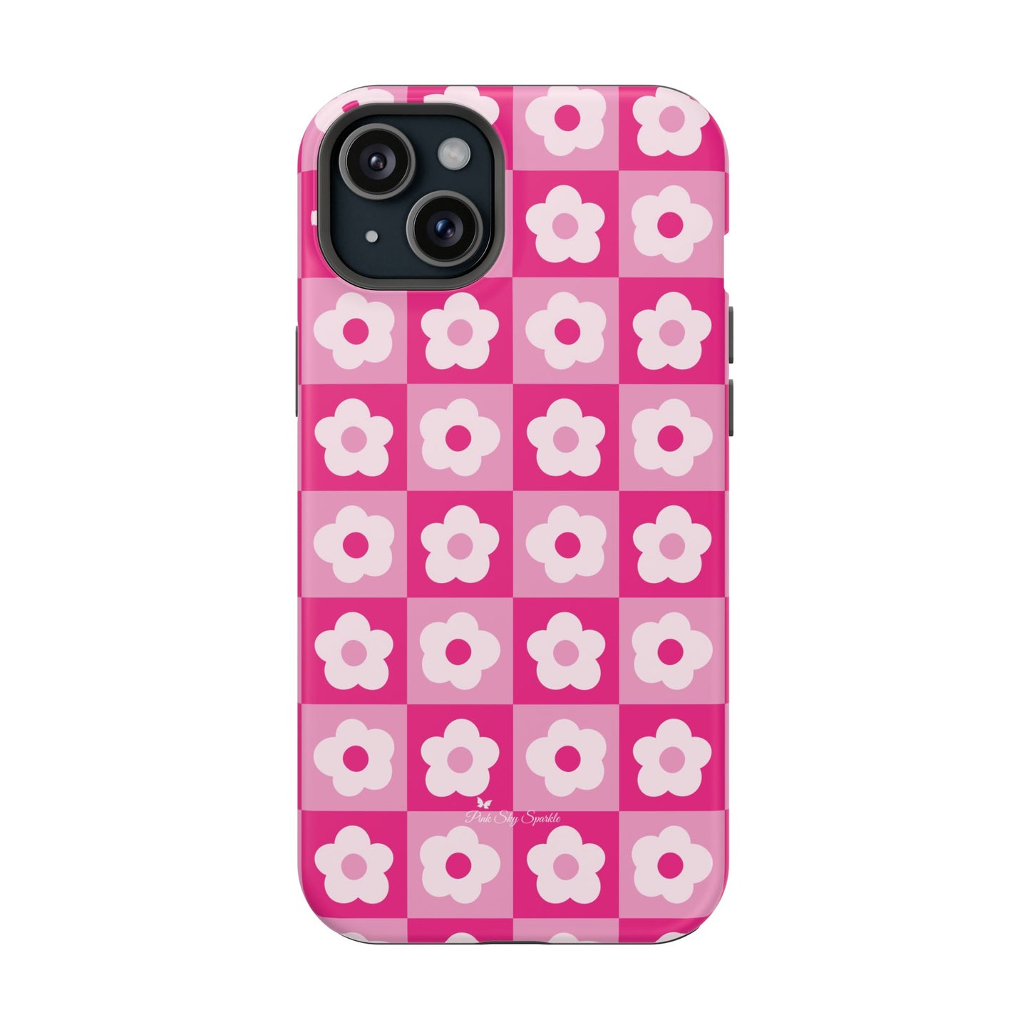 Groovy Checkers Magnetic iPhone Case