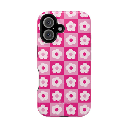 Groovy Checkers Magnetic iPhone Case