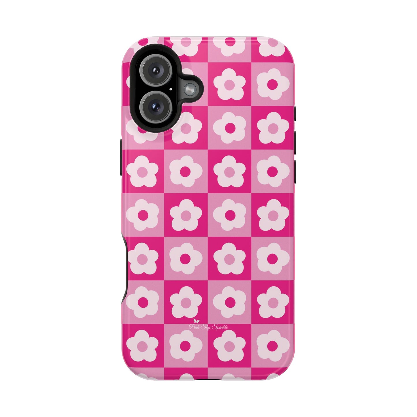 Groovy Checkers Magnetic iPhone Case