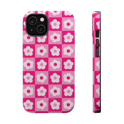 Groovy Checkers Magnetic iPhone Case