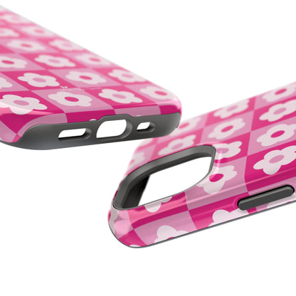 Groovy Checkers Magnetic iPhone Case