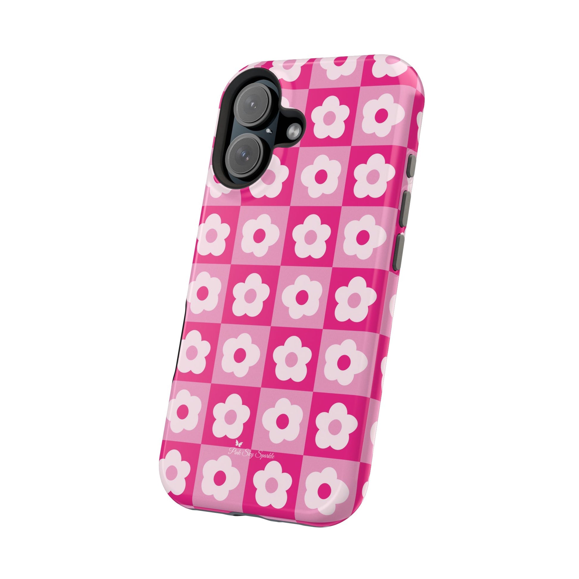 Groovy Checkers Magnetic iPhone Case