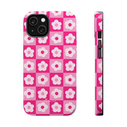 Groovy Checkers Magnetic iPhone Case