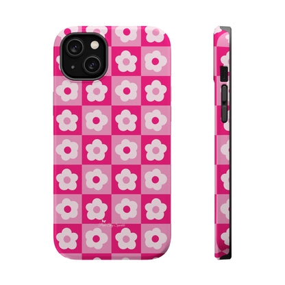 Groovy Checkers Magnetic iPhone Case