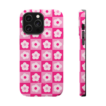 Groovy Checkers Magnetic iPhone Case