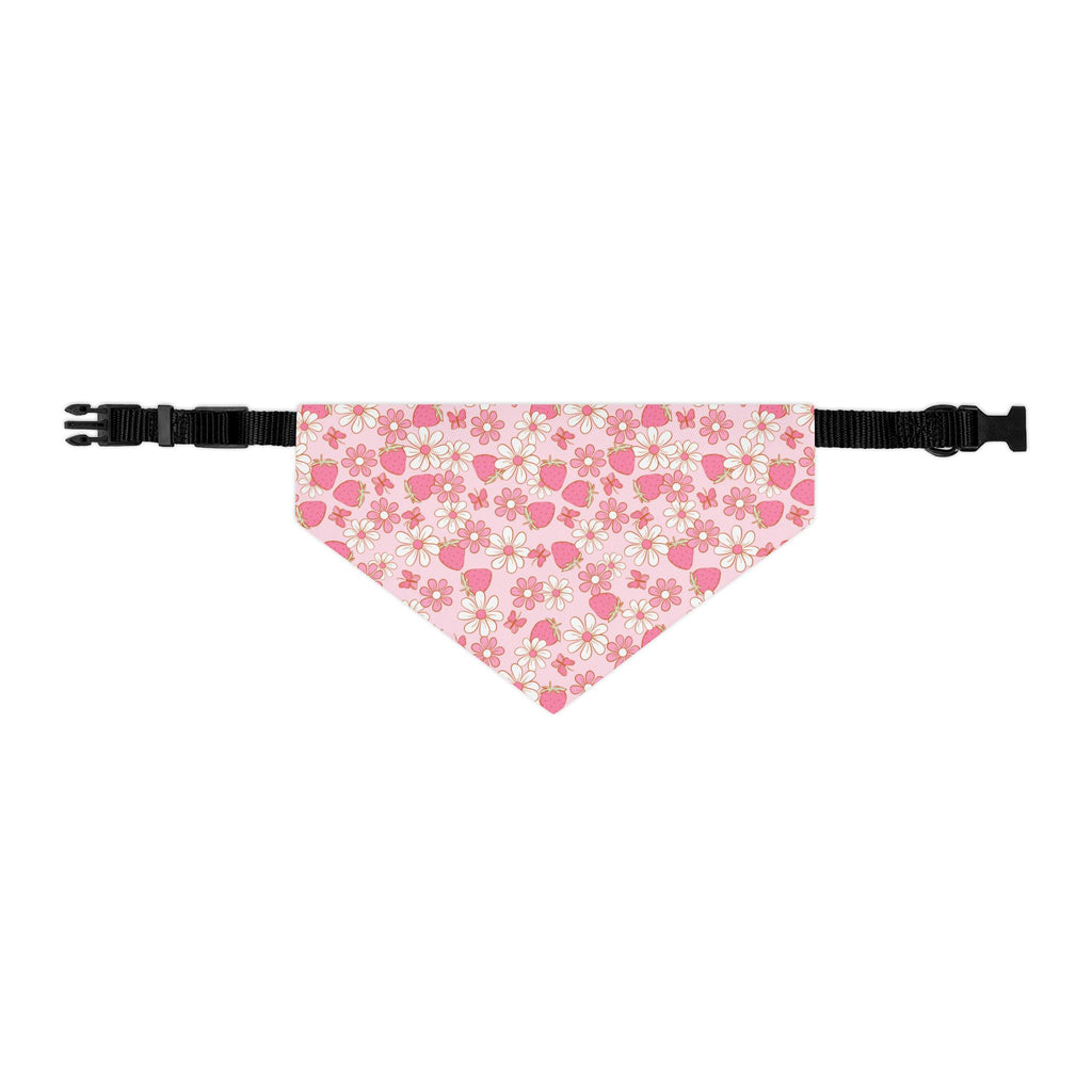 Groovy Berries Pet Bandana With Adjustable Collar