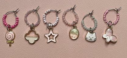 Handcrafted Wine Glass Charms