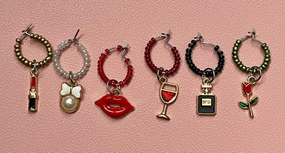 Handcrafted Wine Glass Charms