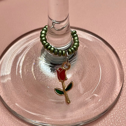 Handcrafted Wine Glass Charms