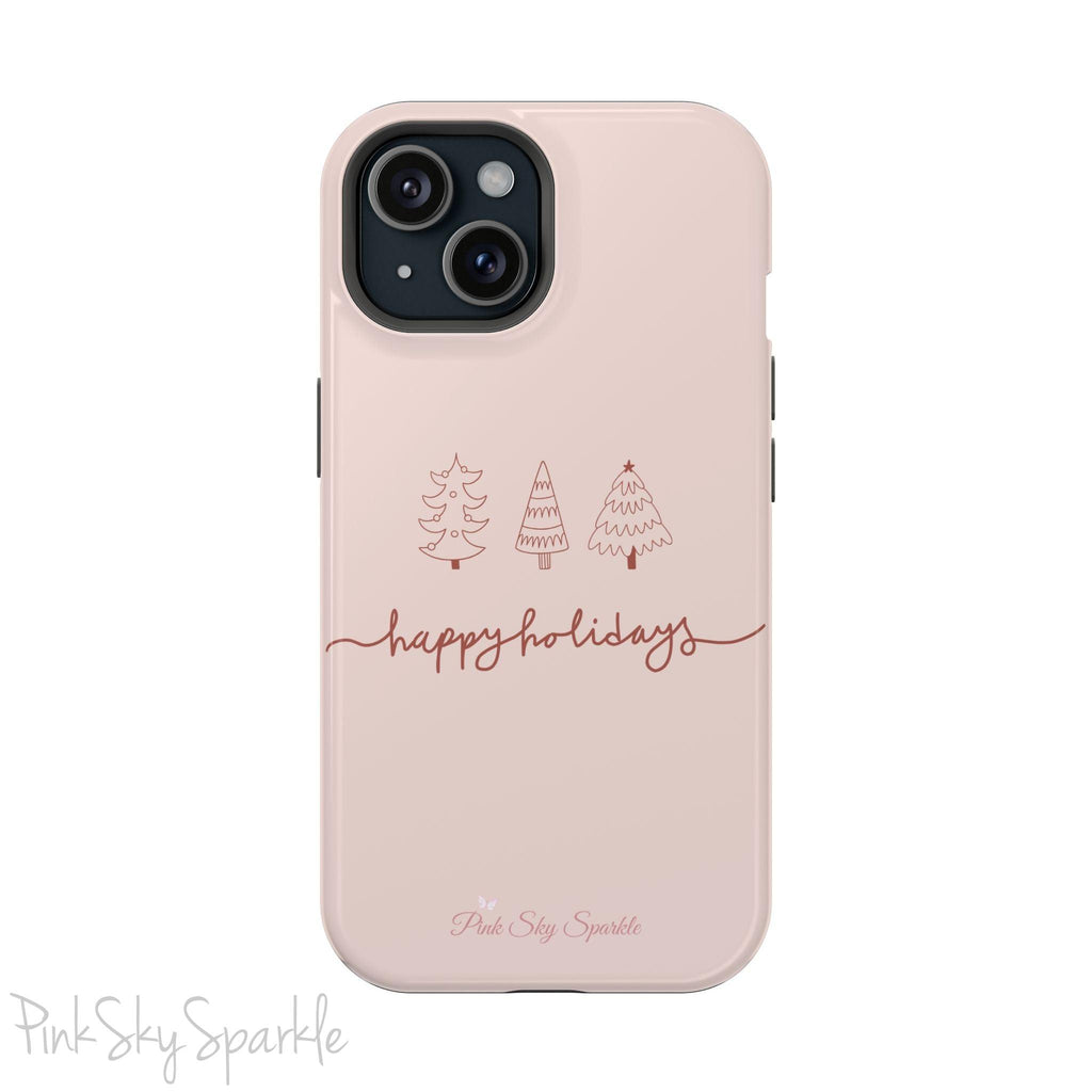 Happy Holidays Magnetic iPhone Case