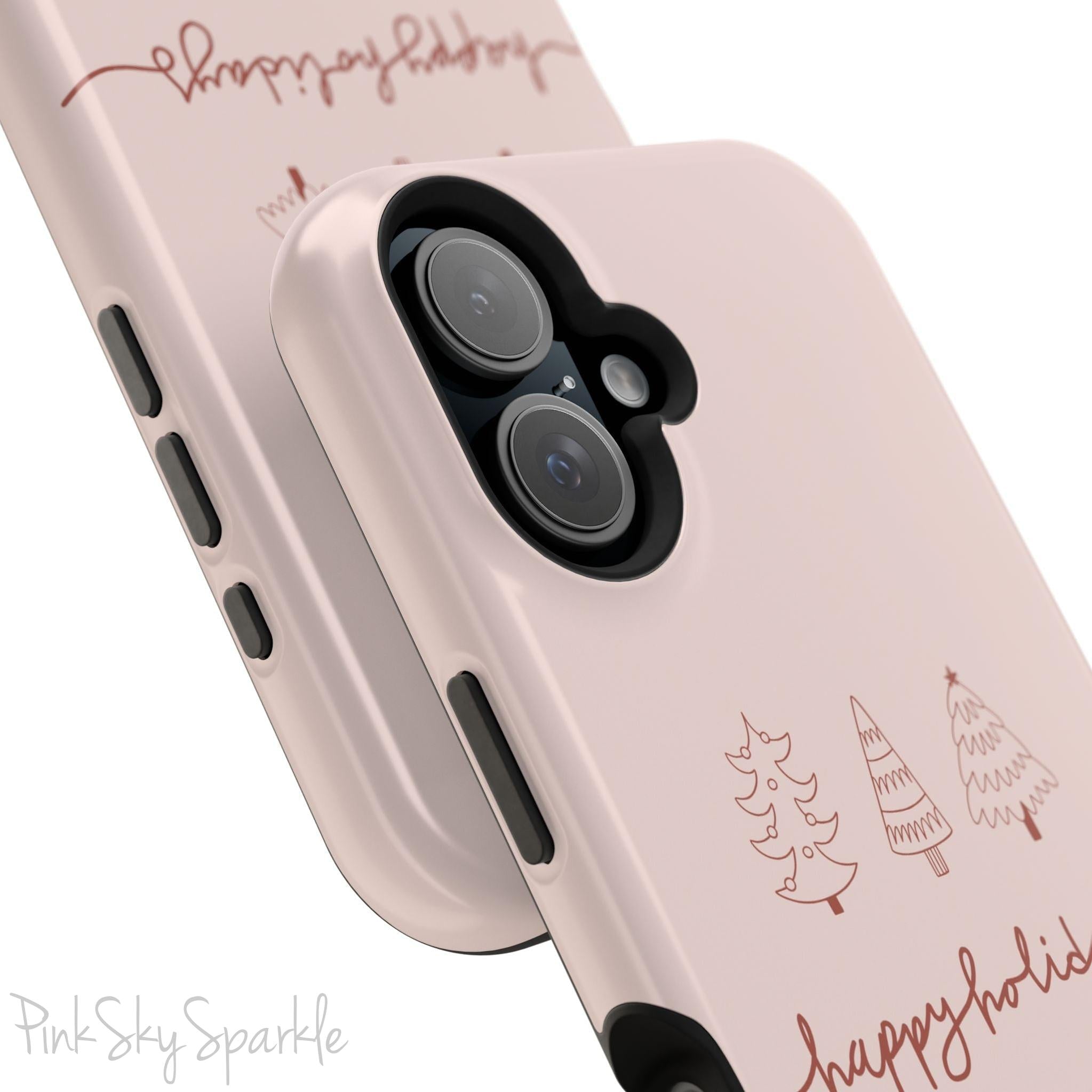 Happy Holidays Magnetic iPhone Case